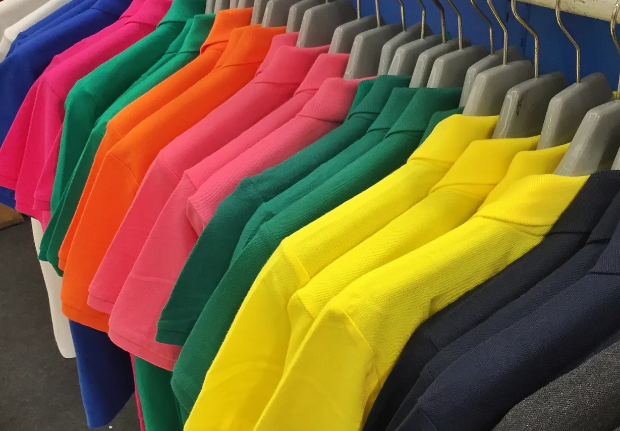 Playeras de colores lisas al mayoreo para negocios y uniformes