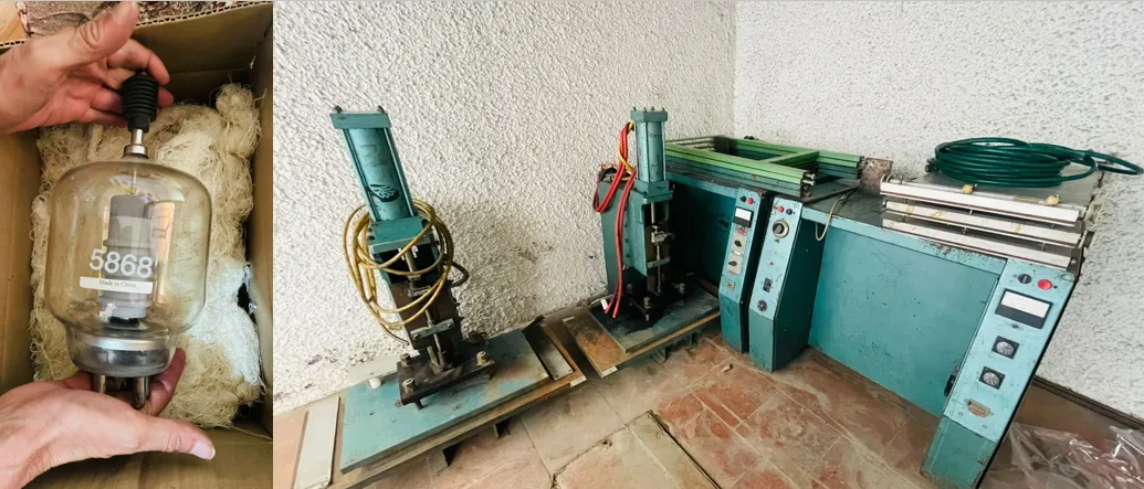 Máquina de alta frecuencia RF GENETRON 4 kW de segunda mano