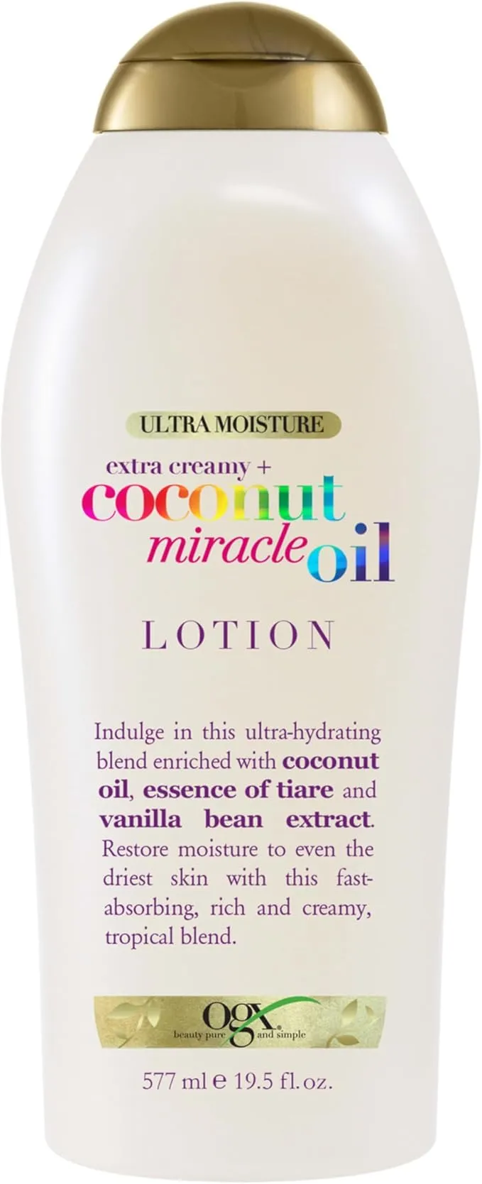 OGX Crema Corporal  vista frontal 