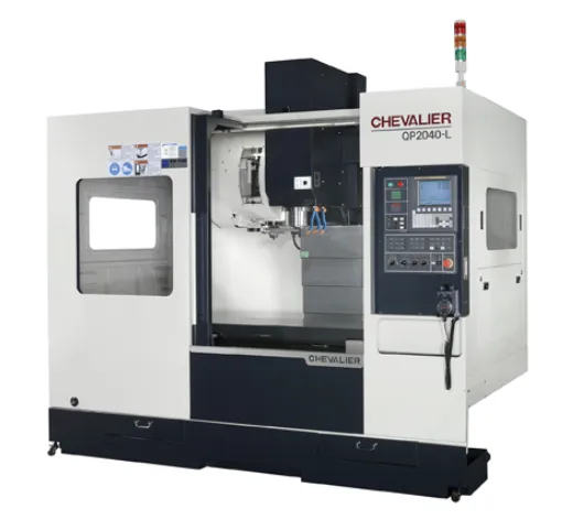 Centro de Maquinado Chevalier QP2040- vista frontal, para hacer más eficiente su proceso