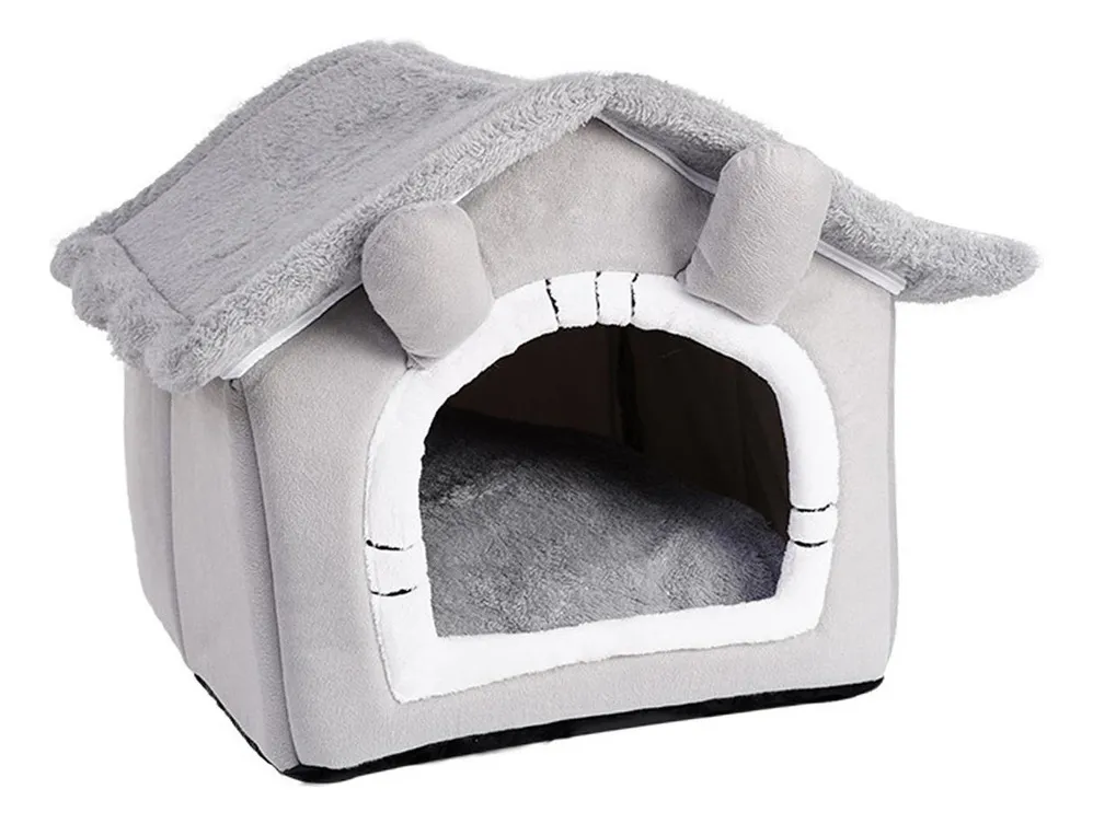 ZYS Nido Cama Cueva para Mascotas vista frontal 