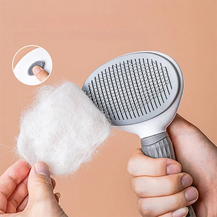 Peine Removedor de Pelos para Perros y Gatos vista frontal 