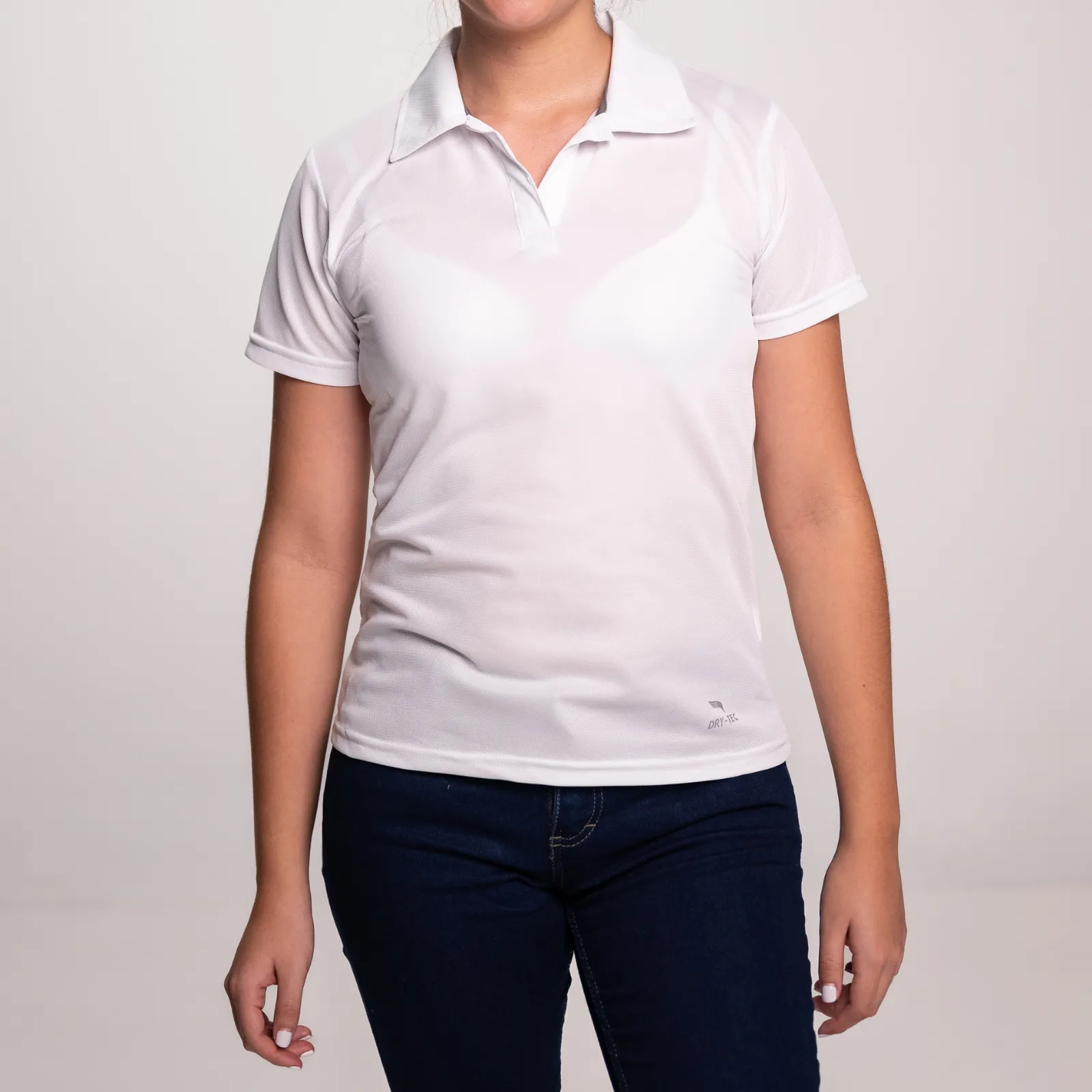 POLO AirMan Crew Cold Dry Dama al Mayoreo vista frontal 