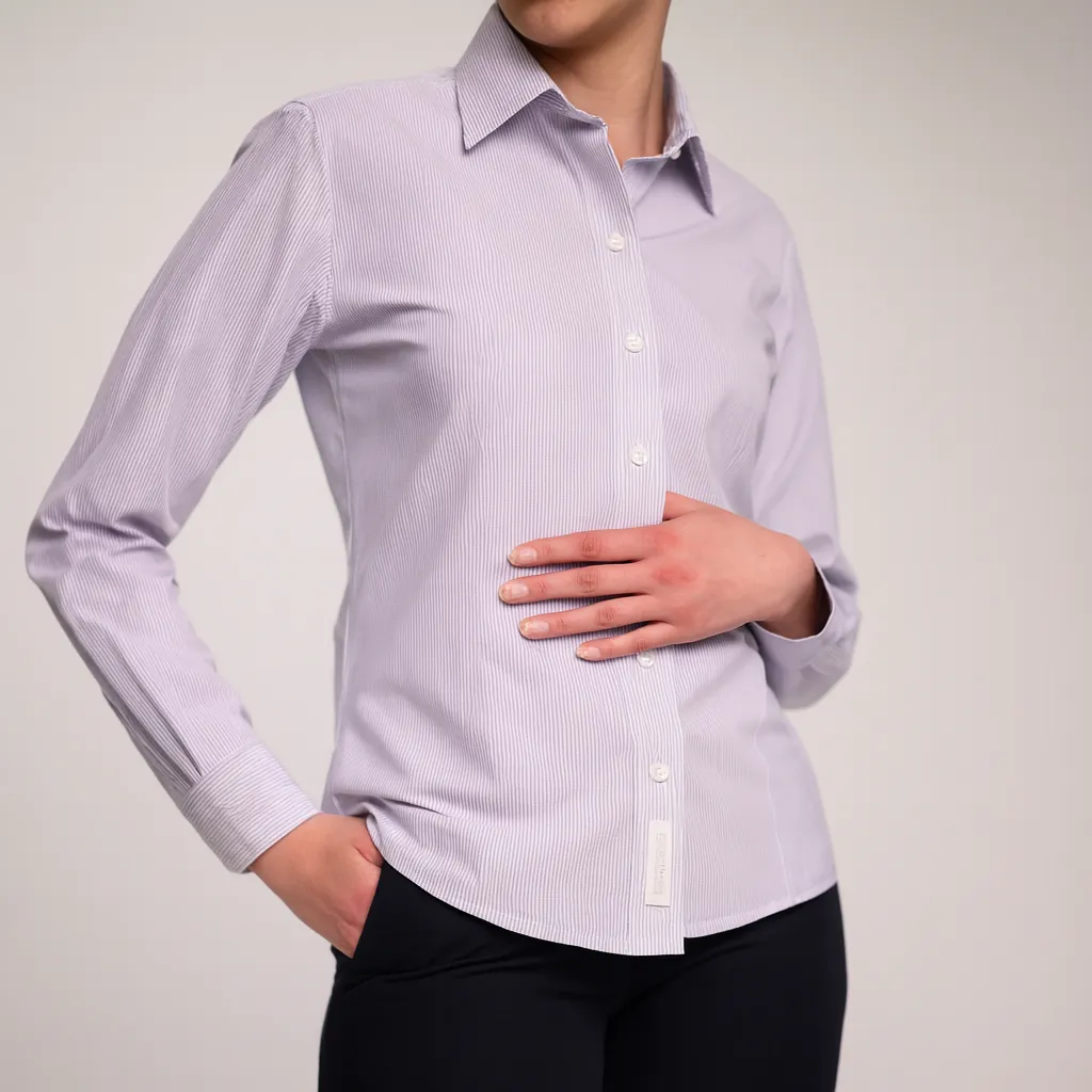 Blusa AirMan Micro Raya Dama Manga Larga vista frontal 