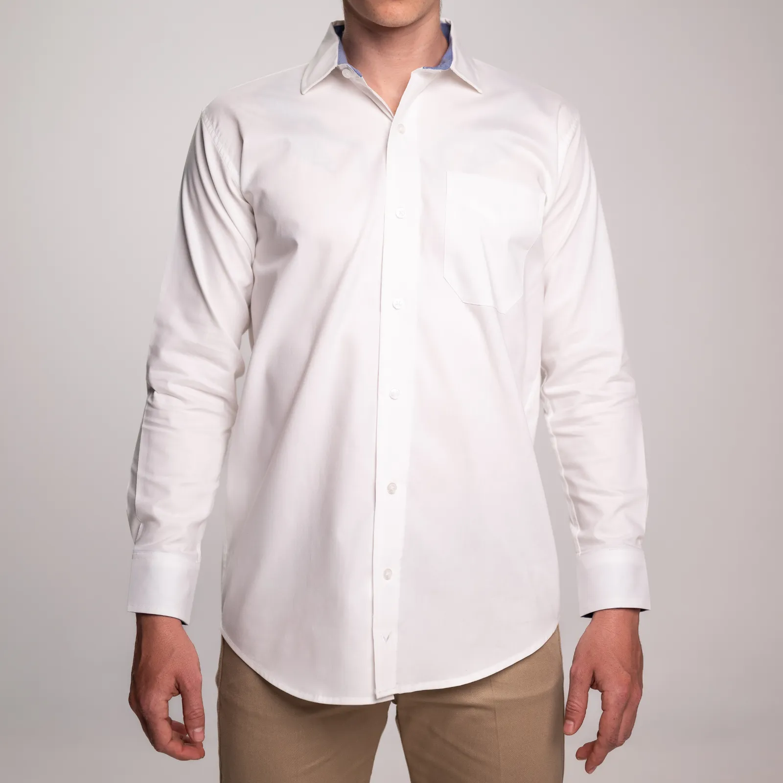 Camisa Micro Oxford AirMan para Caballero vista frontal 