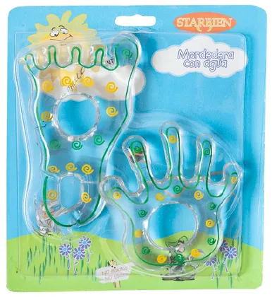 Mordedera pie-mano para bebé (EVA libre de BPA, 3–24 meses)