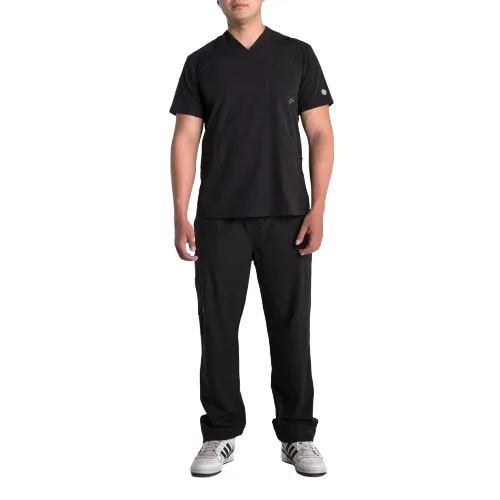 Scrub Uniline caballero negro