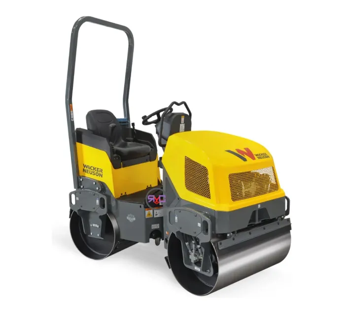 Rodillo vibratorio doble tándem RD12L-90 Wacker Neuson 900 mm y 15.1 kN