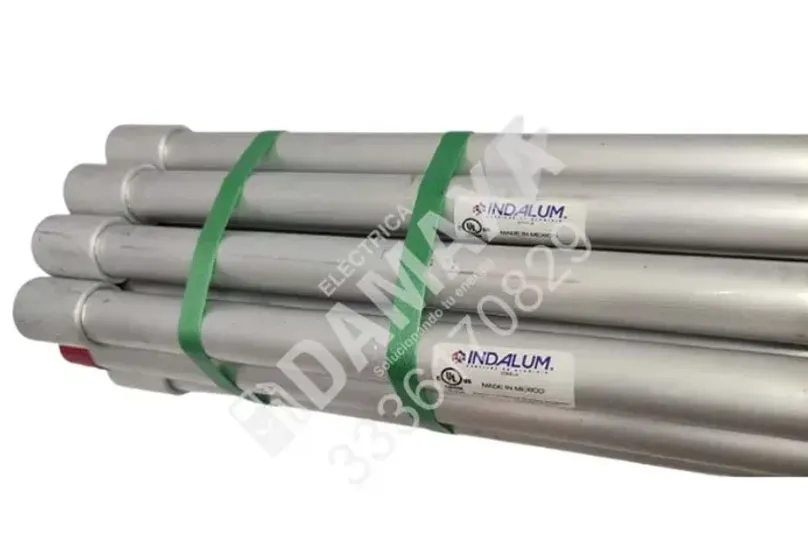 Tubo Conduit CED 40 3/4 con Cople de Aluminio INDALUM