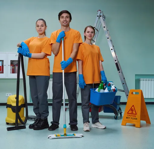 Personal de limpieza para oficinas, naves industriales y corporativos