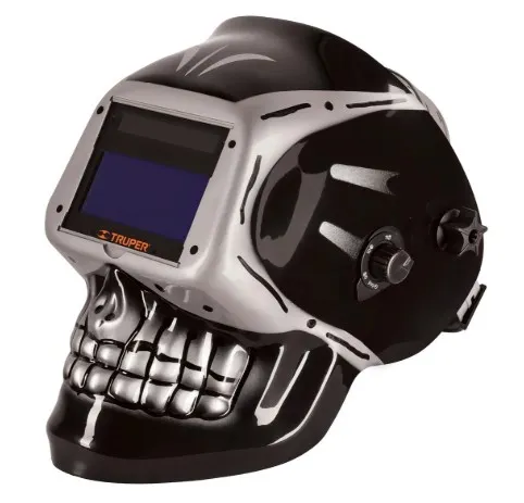 Careta Para Soldar Profesional Sombra 9 A 13 Truper 101111 Color Negro