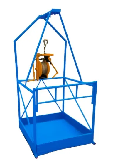 Canastilla individual para elevación con malacate de 500 kg (CI-500)