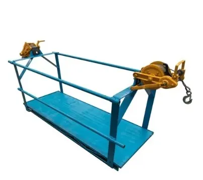 Hamaca de construcción 4 m con 2 malacates y 50 m de cable (H200-50)