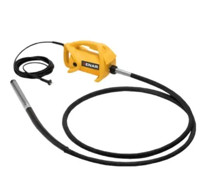 Vibrador Eléctrico ENAR FOX 1800W 3m para Concreto, 58mm