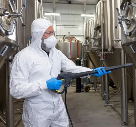 Servicios de limpieza y mantenimiento para industria alimentaria