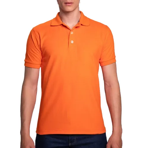 POLO AirMan ForceOne Naranja para Caballero al Mayoreo – Estilo, Resistencia y Economía