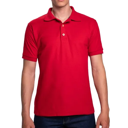 POLO AirMan ForceOne Rojo para Caballero al Mayoreo – Estilo, Resistencia y Economía