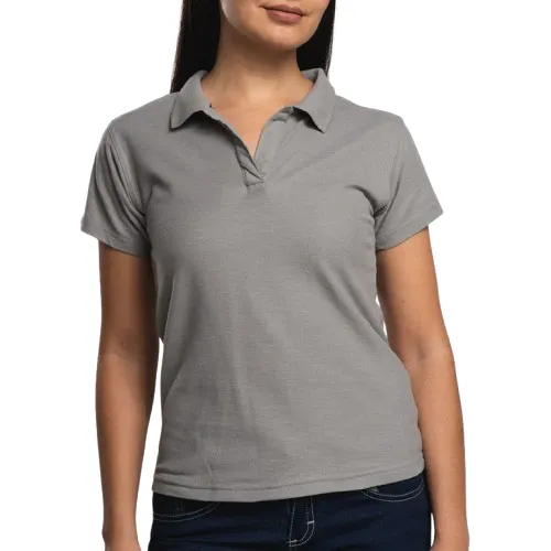 Polo AirMan ForceOne Gris Jaspe para Dama al Mayoreo – Estilo, Resistencia y Confort