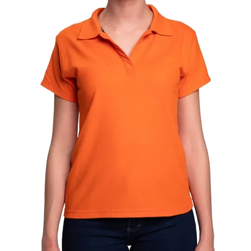 Polo AirMan ForceOne Naranja para Dama al Mayoreo – Estilo, Resistencia y Confort