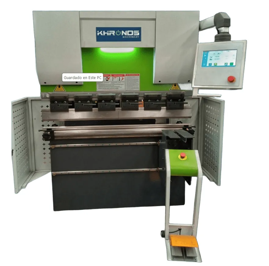 Dobladora Hidráulica KMWC67K-30x1600 E10 Servos (Y, X, R) 30 Toneladas (1600 mm)