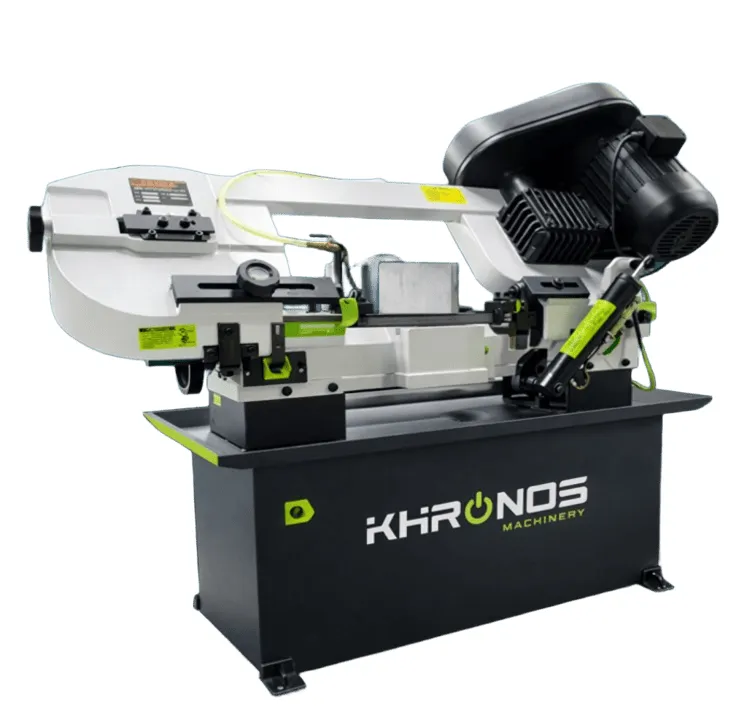 Sierra cinta KMBS-7x12 industrial de 7” con modo horizontal/vertical