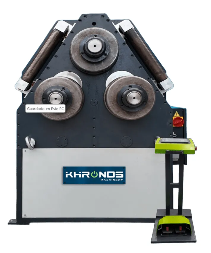 Roladora de perfiles hidráulica KMARM-100 (KHRONOS) | Roladora hidráulica para perfiles