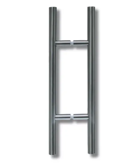 Jaladera tipo H 610mm-915mm de acero inoxidable