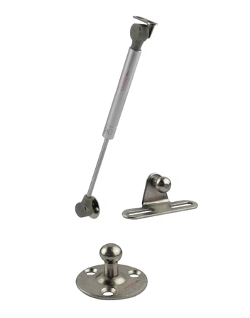 Pistón de Gas 60N Gris