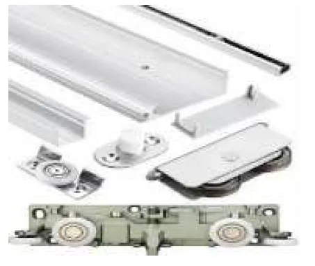 Kit Sistema Oculto Ghost Cierre Lento 100kg con Riel 1500mm