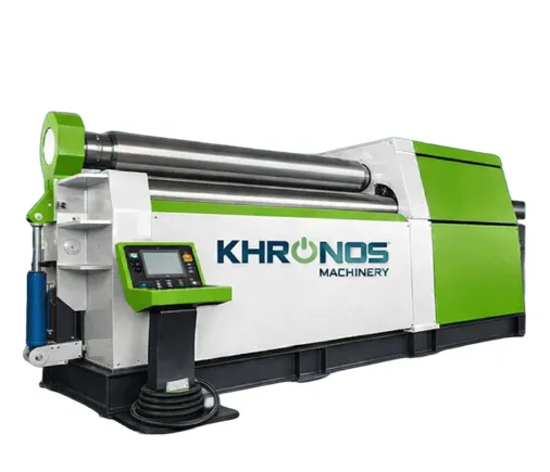 Roladora CNC KMW11Z-40x1200 3R para rolado cónico de alta precisión