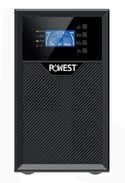 Sistema de potencia ininterrumpida UPS 2 kVA POWEST