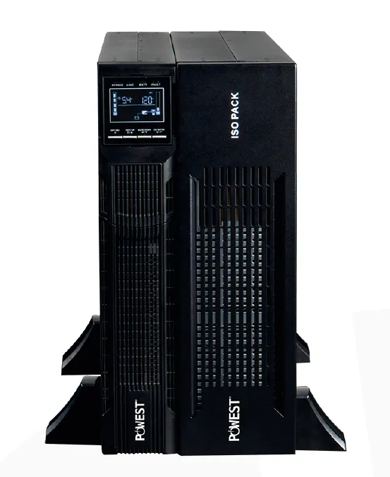 Sistema de Potencia Ininterrumpida (UPS) POWEST Tipo Rack / Torre 6KVA
