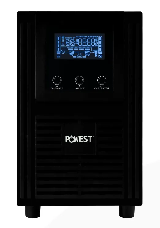 UPS POWEST Interactiva 3000VA con AVR, onda senoidal pura y protección inteligente