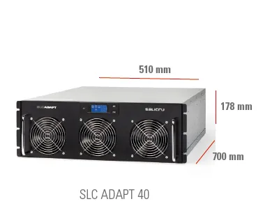 SAI on-line doble conversión modular de 40 kVA SLC ADAPT 40 Salicru