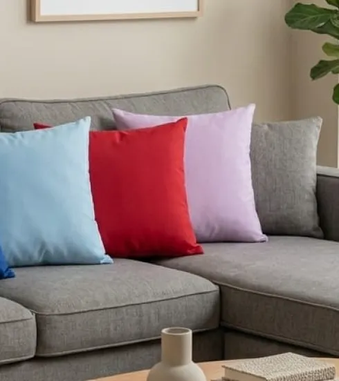 Cojines lisos de microfibra al mayoreo