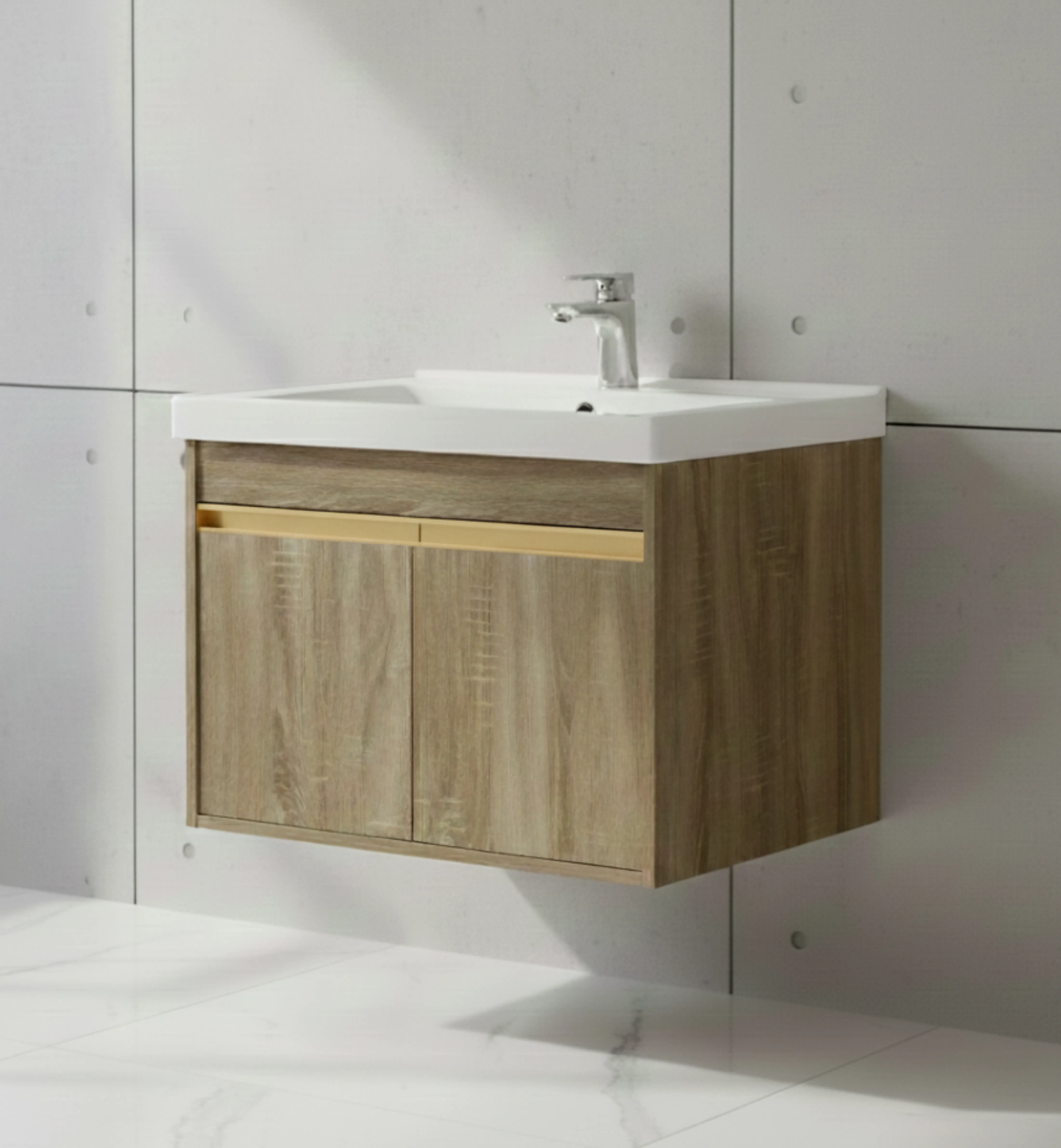 Gabinete de baño JASPE mueble empotrable fabricado en plywood