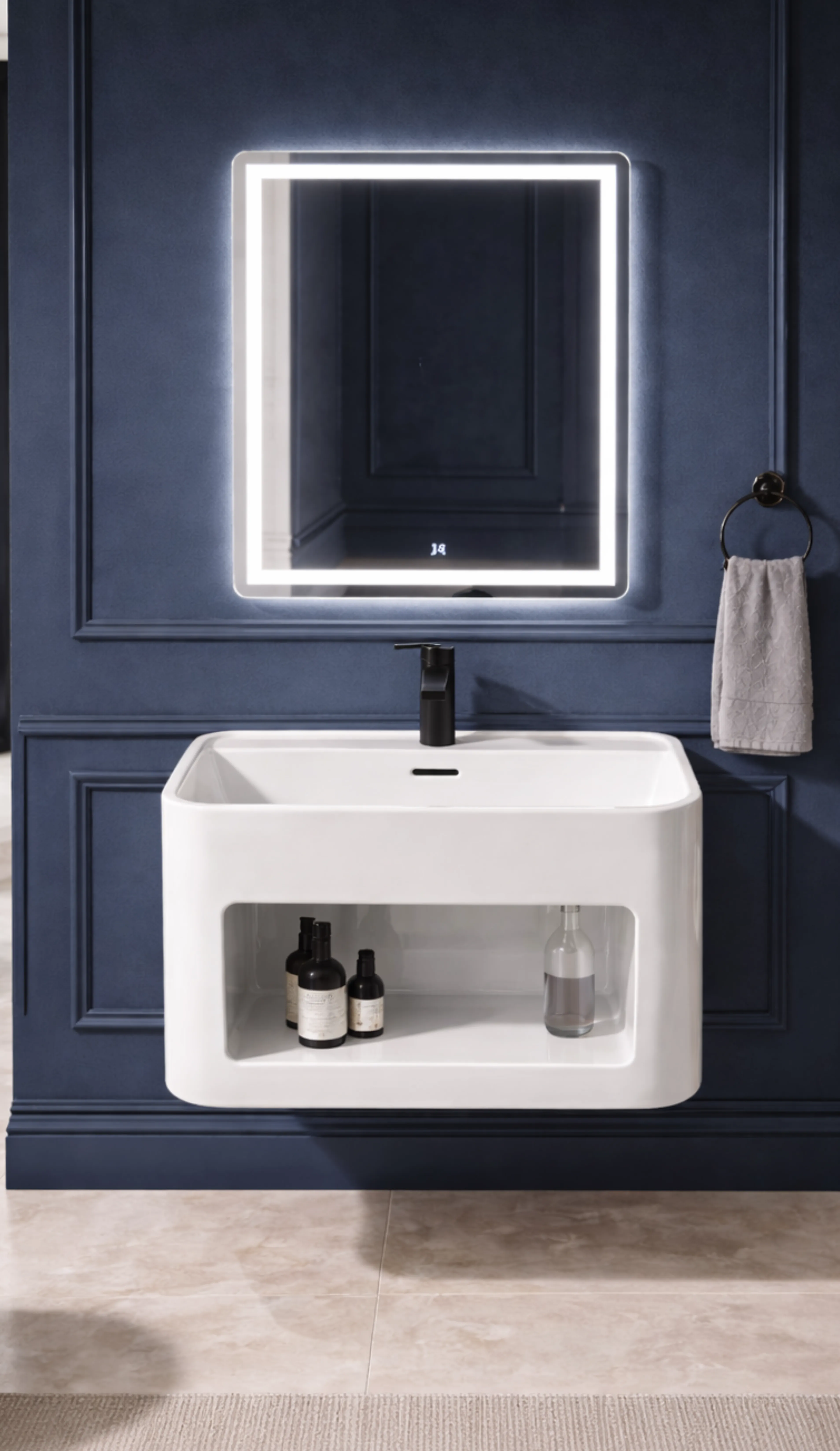 KENZA Mueble de cerámica empotrable