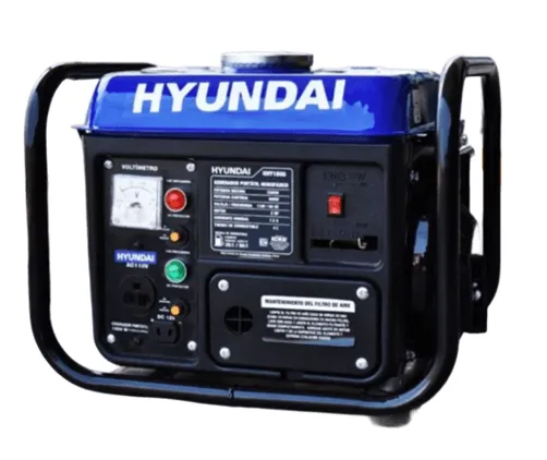 Generador a gasolina HHY1000 Hyundai portátil 1000 W