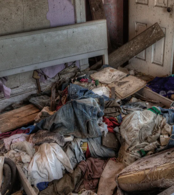 Limpieza profesional de áreas abandonadas