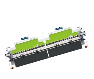 Dobladora Tandem 400 Toneladas x 5000 mm CNC DELEM DA53T