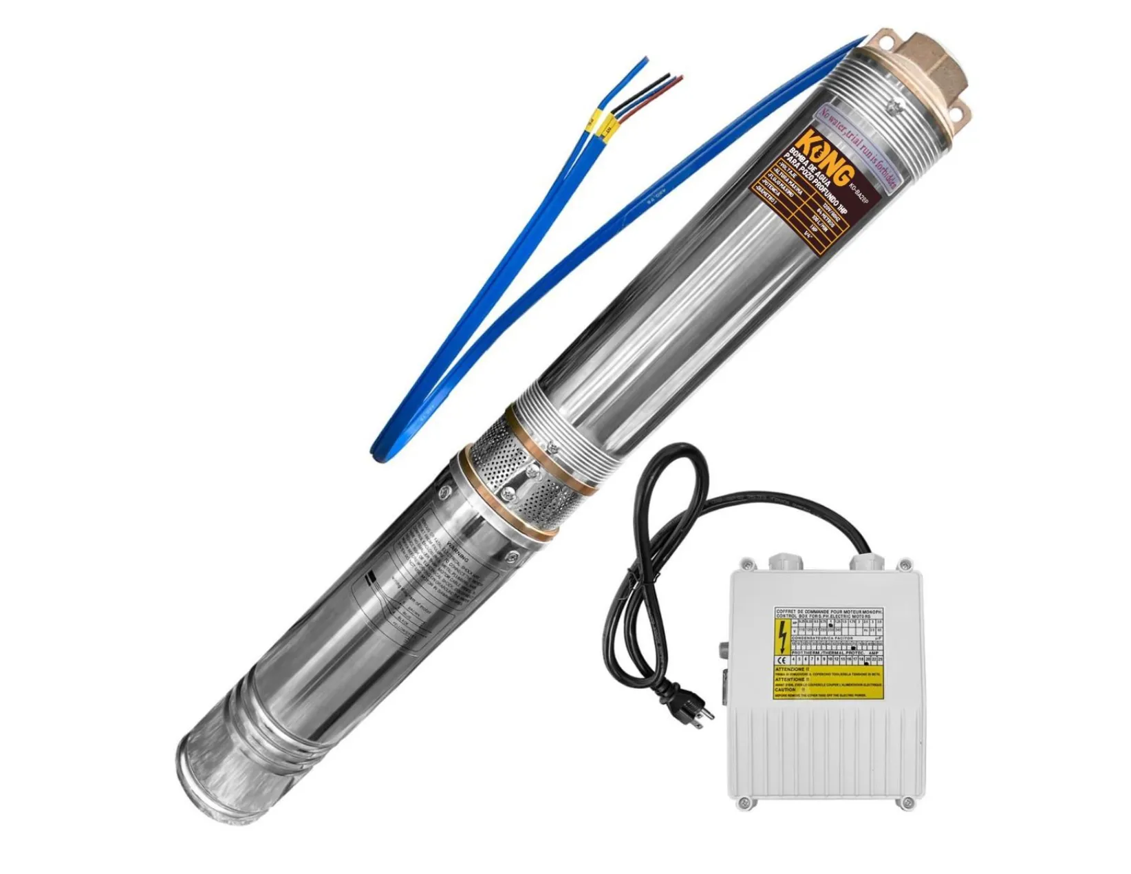 Bomba Tipo Bala Kong KO-BA28P 1 HP 84 Metros 120V