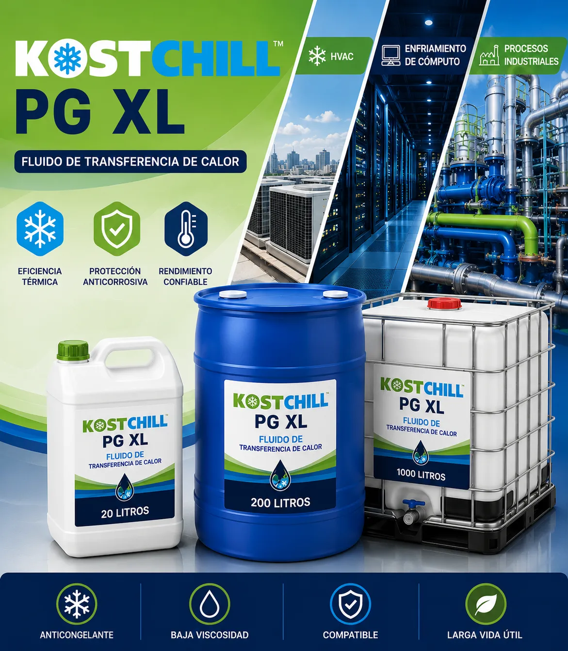 KOSTChill PG XL: fluido de transferencia de calor