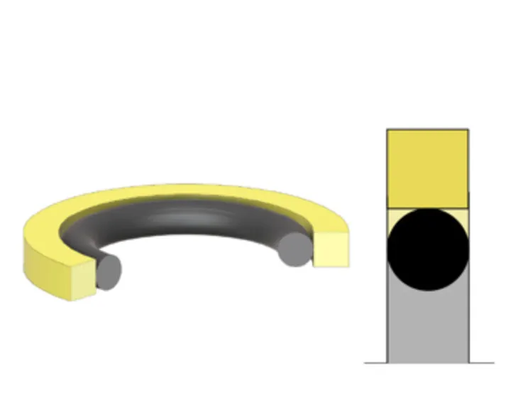 SELLOS PARA ÉMBOLO STD TFES Compactos de Doble Efecto