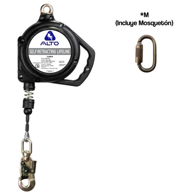 Cable de acero 9 Mts WS30FT Alto Altura Segura
