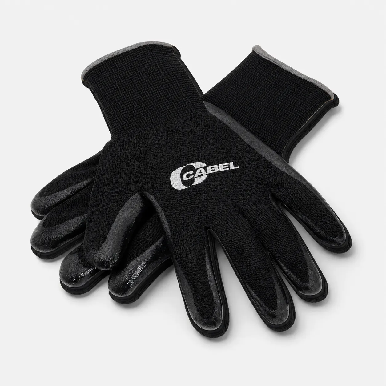 Guante Uso General Nylon Negro #8 Cabel