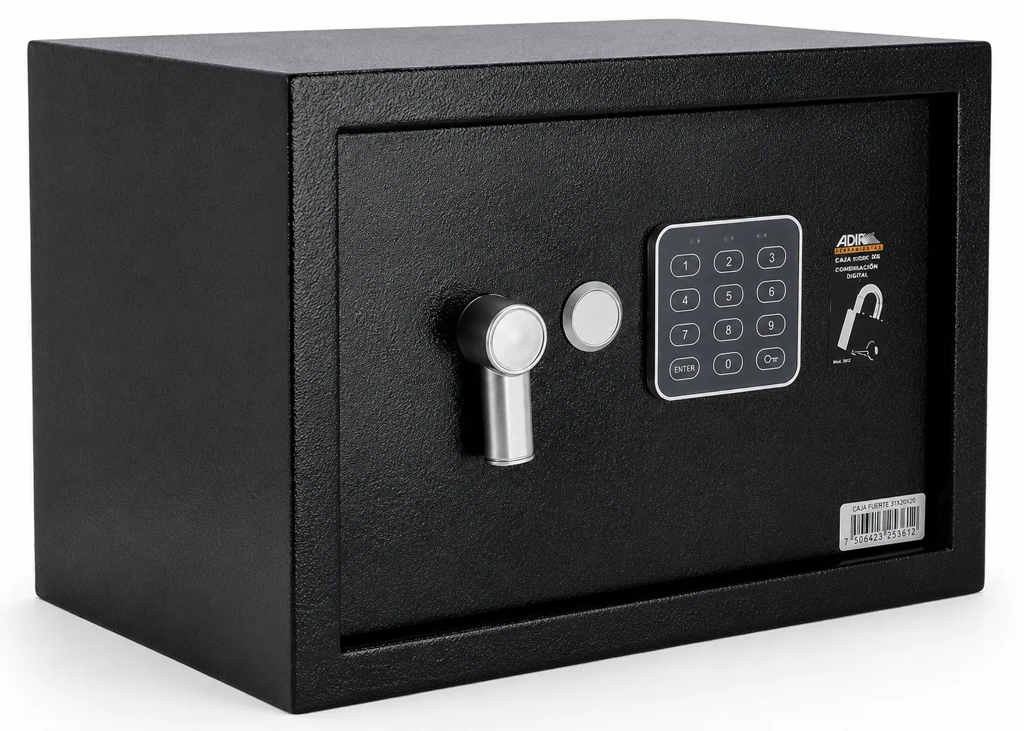Caja fuerte AD-321 Adir con teclado digital y opción de anclaje