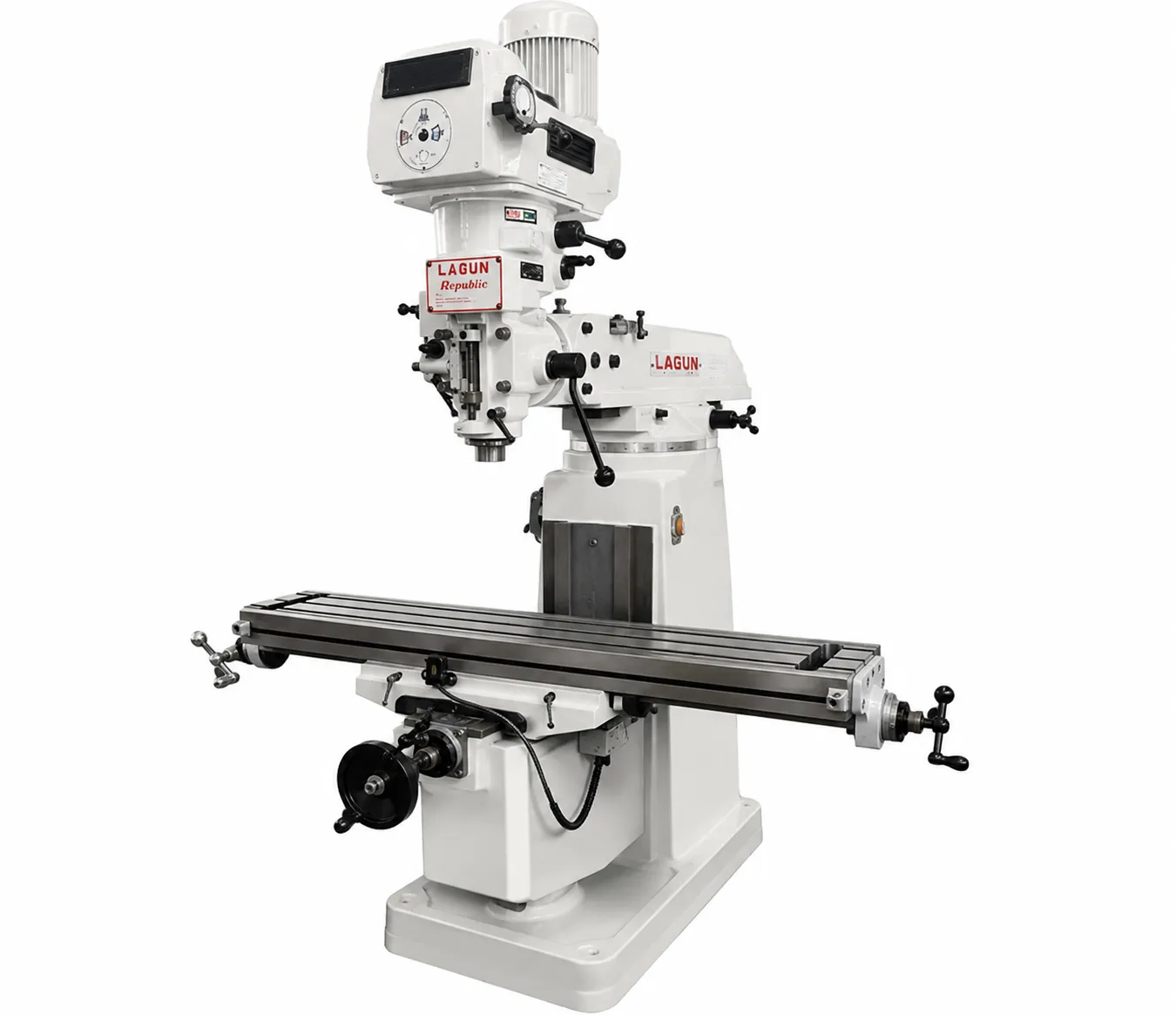 Fresadora vertical Lagun de 9 x 48 pulgadas