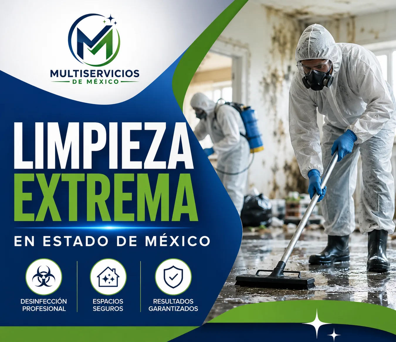 Limpieza extrema en Estado de México