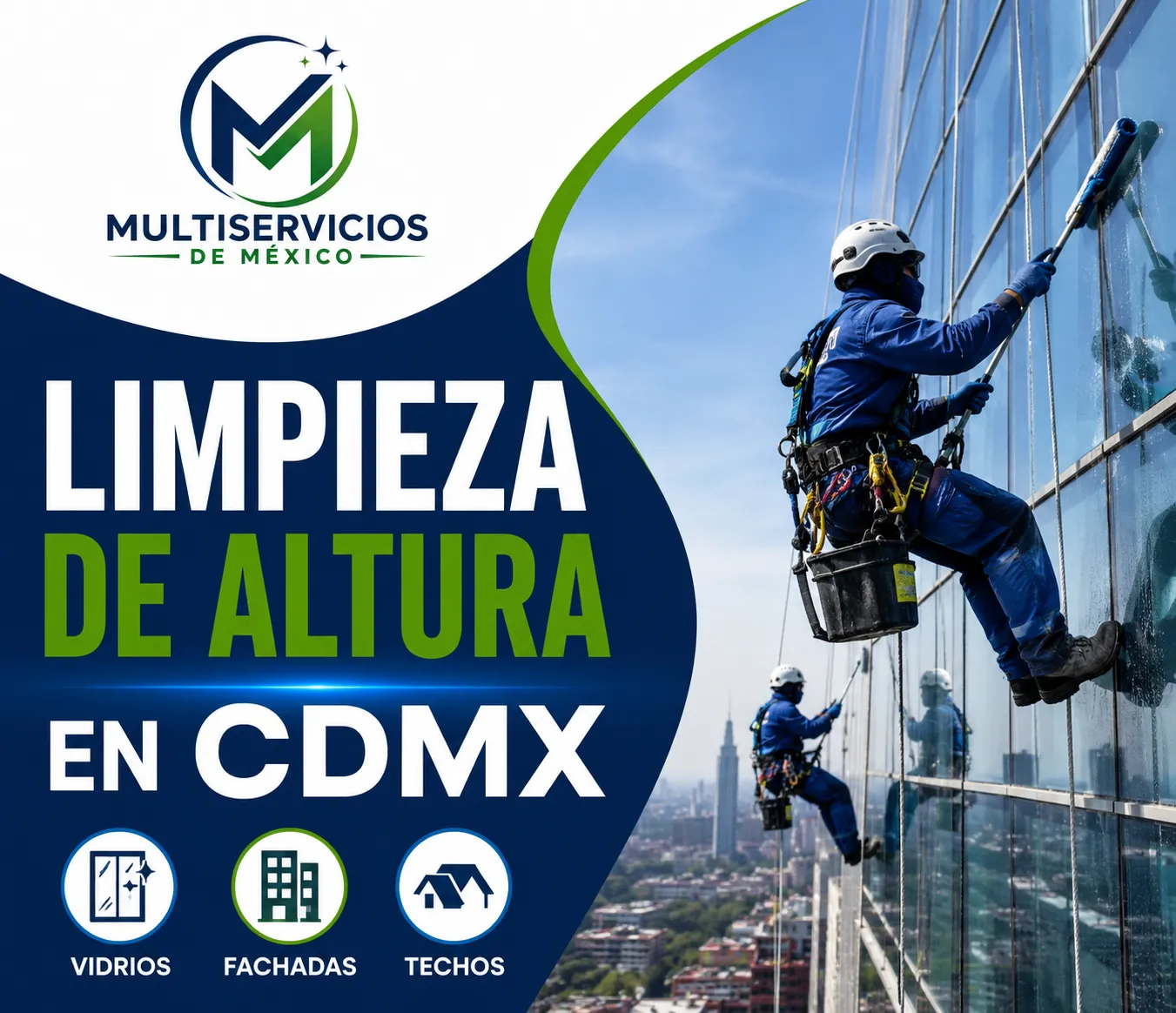 Limpieza de altura en CDMX
