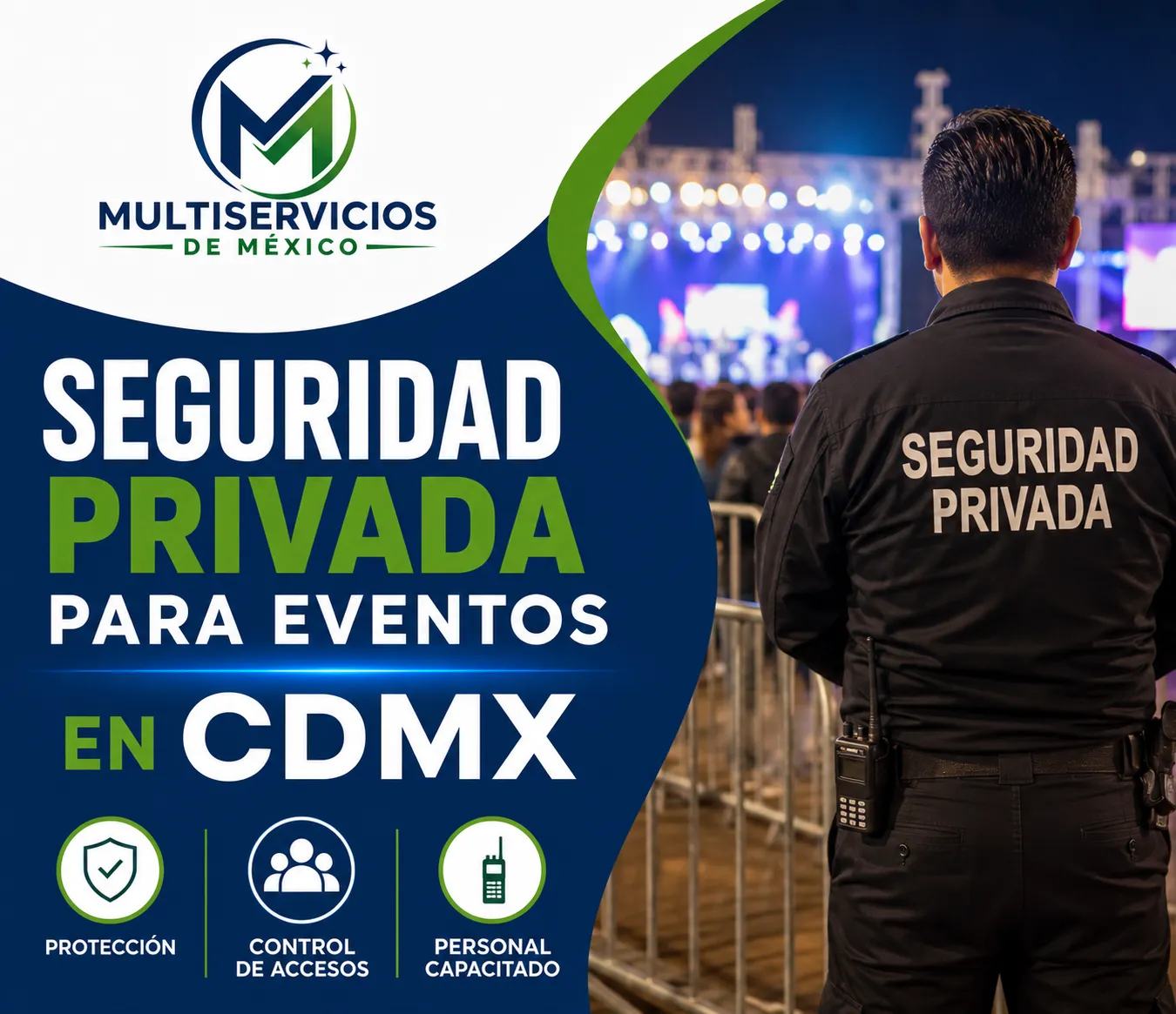 Seguridad privada para eventos en CDMX